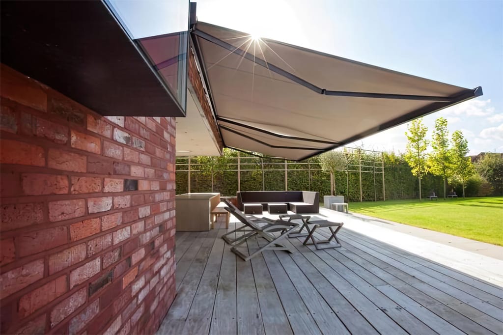 Zonwering, terrasoverkapping
